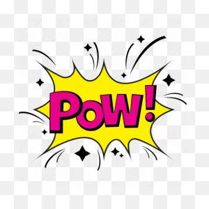 Blow Expression, Pow, Pow Acronym, Pow Comic Bubble, Pow Slang ClipartFlare.com 
