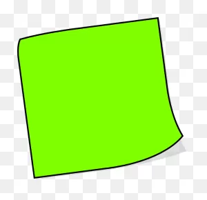 Post It Note Clip Art The Cliparts - ClipartFlare