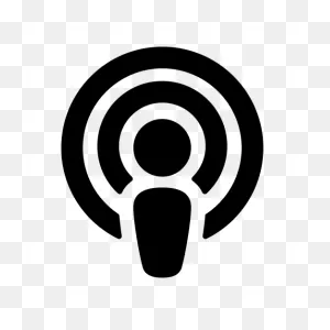 Podcast Free Icon Of Libreicons Black