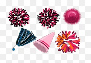 Clipart Green Pom Poms - Pom Pom Clipart Transparent - Png ClipartFlare.com 
