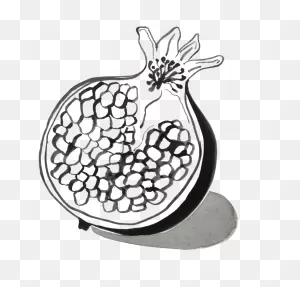 Pomegranate Clipart Pomegranate Seed - Pomegranate Png Slice ClipartFlare.com 