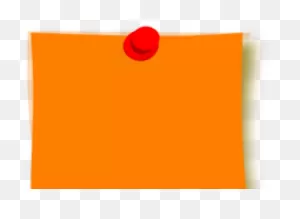 Post It Clipart Orange - Orange Post It Clipart - Png Download ClipartFlare.com 
