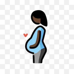Pregnant Woman Emoji Clipart. Free Download Transparent .png ClipartFlare.com 