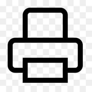 Inkjet Printer Icon Vector Image | Free PNG-WebP