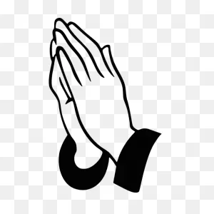 Praying Hands Vector Image | Free Svg