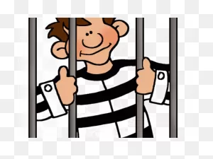 Prison Clipart Cartoon - Person In Jail Clipart - Png Download ClipartFlare.com 