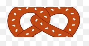 Clipart Pretzel - Png Download - Full Size Clipart (#1580361 ClipartFlare.com 