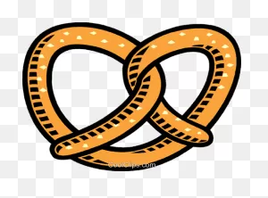 Pretzel Royalty Free Vector Clip Art Illustration -Vc009985 ClipartFlare.com 