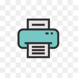 Teal Printer Icon | Printer, Teal, Icon