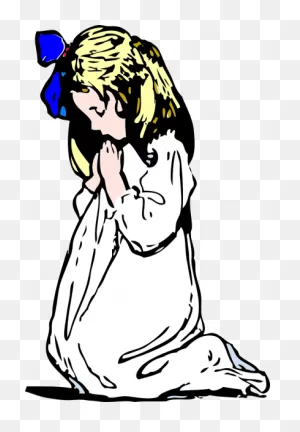 Download Hd Clip Art Free Download Bedtime Prayer Clipart - Thank ClipartFlare.com 