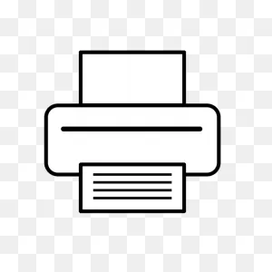 Laser Printer Vector Icon | Public Domain Vectors
