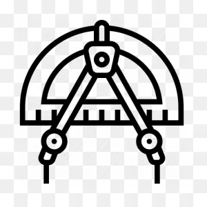 Compasses, Drawing, Math, Protractor, Tool Icon - Download On ClipartFlare.com 