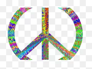 Peace Symbol Clipart Groovy - Peace Symbols - Png Download - Full ClipartFlare.com 