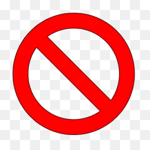 No Symbol Christian Cross Clip Art - Prohibido El Graffiti - Png ClipartFlare.com 