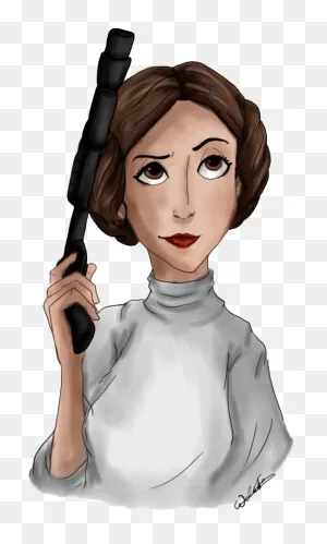 Princess Leia Png Transparent Picture - Star Wars Princess Leia ClipartFlare.com 