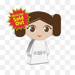Sold Out! Chibi® Coin Collection Star Wars™ Series – Princess Leia™ 1Oz  Silver Coin