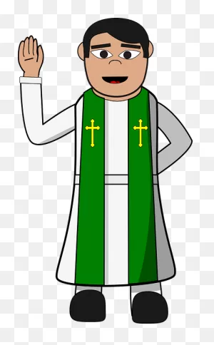 Pastor Priest Christian - Free Vector Graphic On ClipartFlare