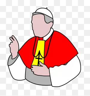 Pope Bishop Priest - Free Vector Graphic On ClipartFlare