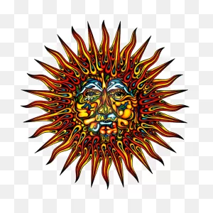 Pin By Charles Cooper On Sun Art | Sun Art, Psychedelic ClipartFlare.com 