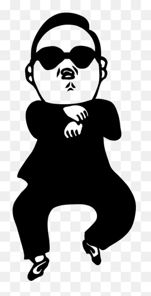 Man Rapper Gangster - Psy Gangnam Style Png Clipart - Full Size ClipartFlare.com 