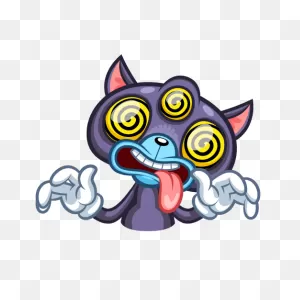 Vk Sticker #19 From Collection Psy-Cat Download For Free