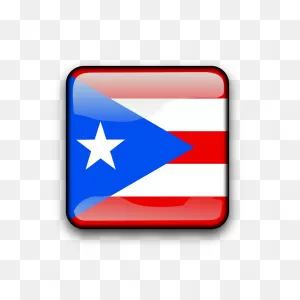 Puerto Rico Flag Icon Transparent Png - Stickpng