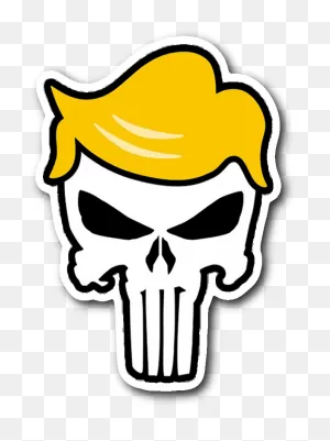 Trump Punisher Sticker - Trump Punisher PNG-WebP Clipart - Full Size ClipartFlare.com 