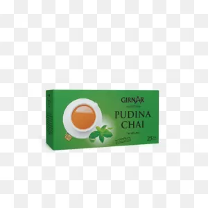 Girnar Black Tea Bags - Pudina