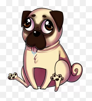 Pug By Rad-Pax - Pug Clipart - Full Size Clipart (#1647854 ClipartFlare.com 