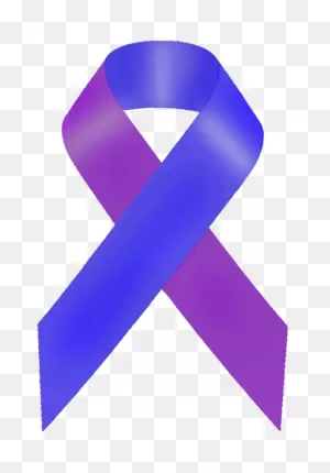 Purple And Blue Awareness Ribbon | Awareness Ribbons, Rheumatoid ClipartFlare.com 