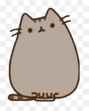 Pusheen #cat #whiskers #grey #freetoedit - Cat Chibi Pusheen ClipartFlare.com 
