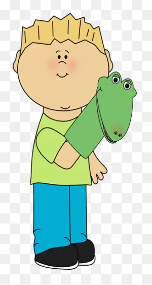 Boy With Puppet Clip Art - Boy With Puppet Image | Clip Art, Free ClipartFlare.com 