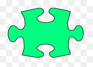 Green Jigsaw Puzzle Piece Large Clip Art At ClipartFlare - Jigsaw Puzzle ClipartFlare.com 