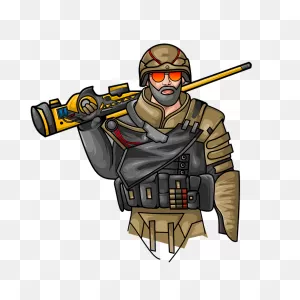 Mascot Pubg Man - Free Image On ClipartFlare