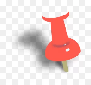Coral Push Pin Clip Art At ClipartFlare ClipartFlare.com - Vector Clip Art Online ClipartFlare.com 