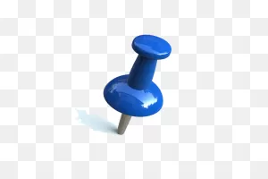 Push Pin Clipart Icon - Web Icons Png
