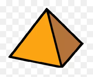 Pyramid Clipart Triangle Shaped Object - Triangle , Transparent ClipartFlare.com 