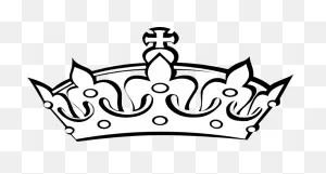 Queen Crown Crown Clipart Black And White - ClipartFlare