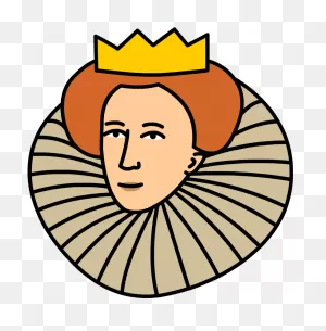 Download Queen Clipart Head - Queen Elizabeth 1 Cartoon Png Image ClipartFlare.com 
