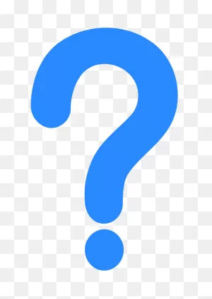 Wiktionary - Blue Question Mark Emoji Clipart - Full Size Clipart ClipartFlare.com 