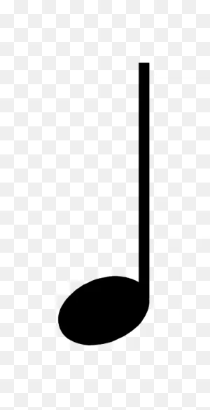 Quarter Note (Stem Facing Up) Clip Art At ClipartFlare ClipartFlare.com - Vector Clip ClipartFlare.com 