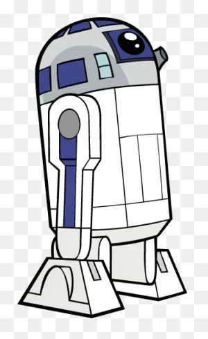 Cartoon Star Wars R2D2 - ClipartFlare
