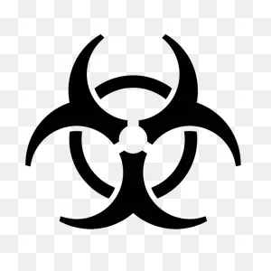 Biohazard Symbol Transparent Png - Stickpng