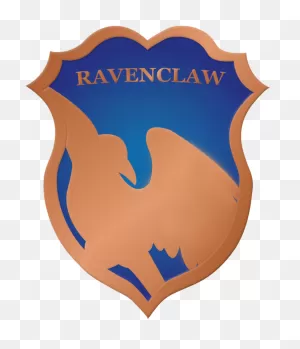 Black Eagle Clipart Ravenclaw - Easy Ravenclaw Crest - Png ClipartFlare.com 