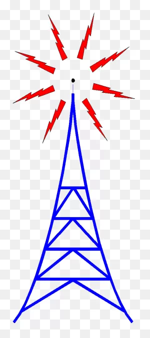 Aerial Clipart Ham Radio Antenna - Radio Tower - Png Download ClipartFlare.com 