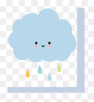 Kawanimals Rain Sticker - Kawanimals Rain Rain Or Shine - Discover ClipartFlare.com 