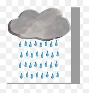 Rain Cloud Sticker - Rain Cloud Storm - Discover & Share Gifs