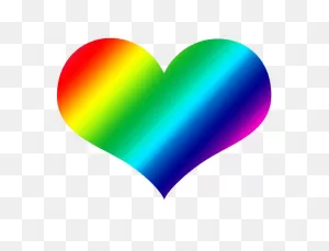 Rainbow Heart Arc - Rainbow Png Download - 675*517 - Free ClipartFlare.com 