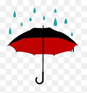 Umbrella | Monsoon Rain, Umbrella, Sticker Art