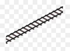 Railroad Tracks Clipart - Transparent Train Track Png - Full Size ClipartFlare.com 